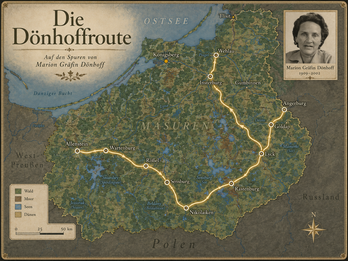 Die Dönhoffroute