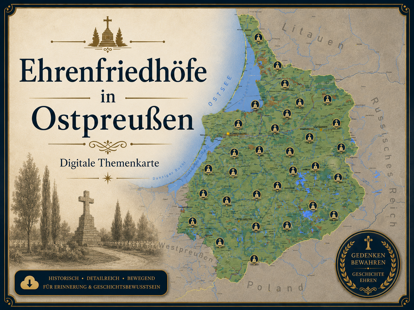 Ehrenfriedhöfe Ostpreußens