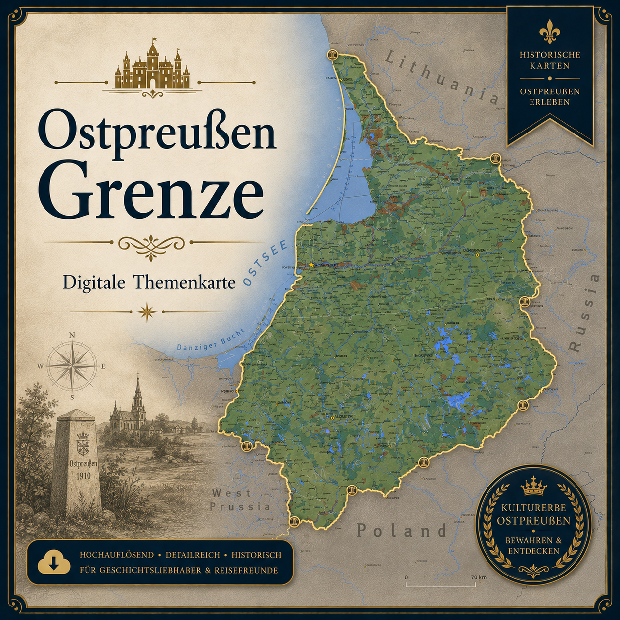 Ostpreußen Grenze