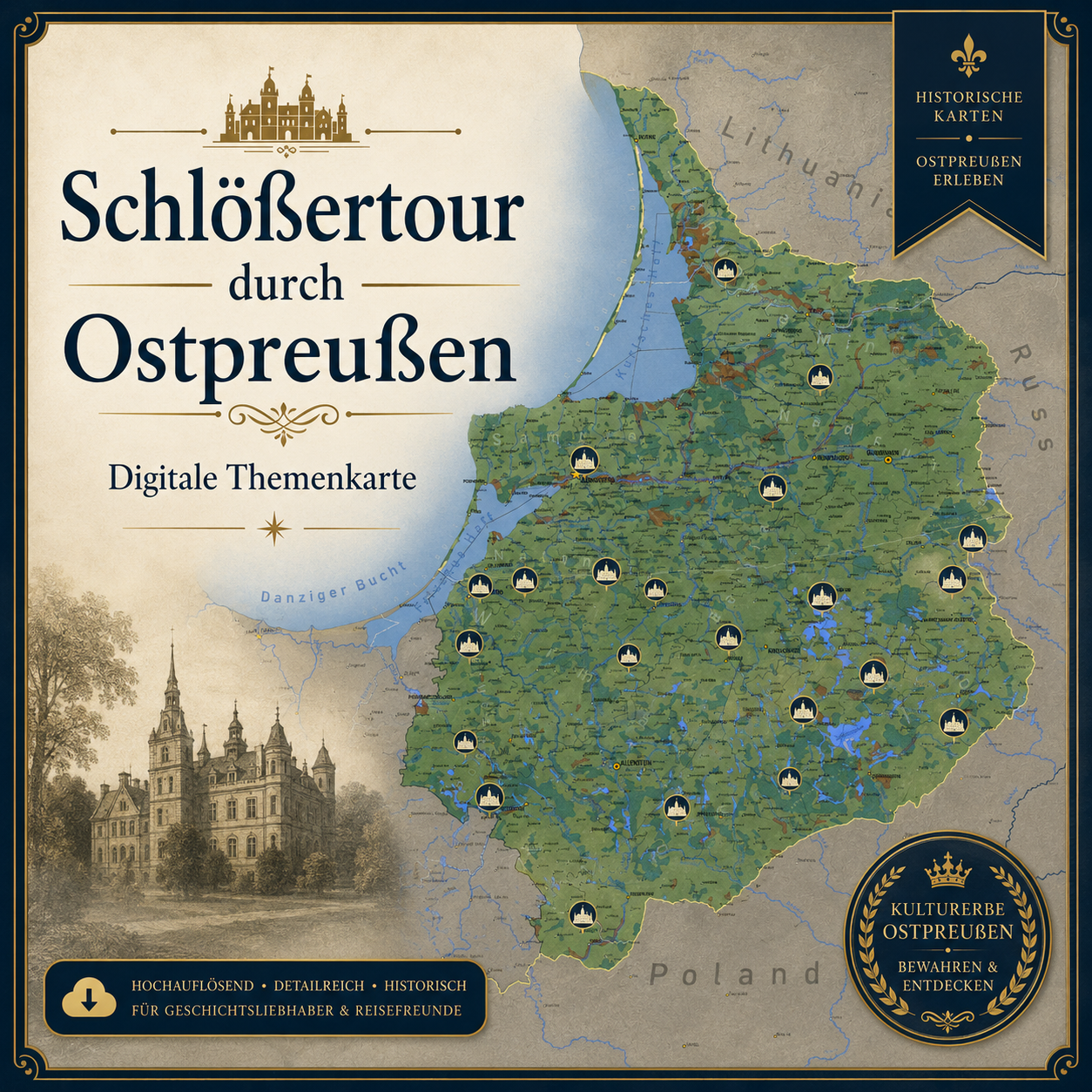 Schlösser Ostpreußens