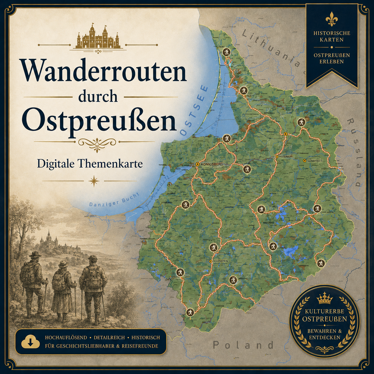 Wanderrouten