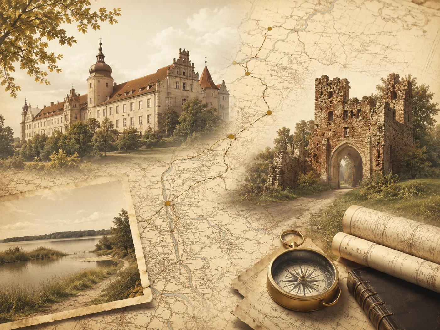 Historische & touristische Karten